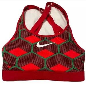 Nike Women's Team Kenya Impact High-Support Running Bra Size XL CW1288-673